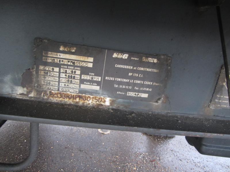 Gesloten oplegger Samro