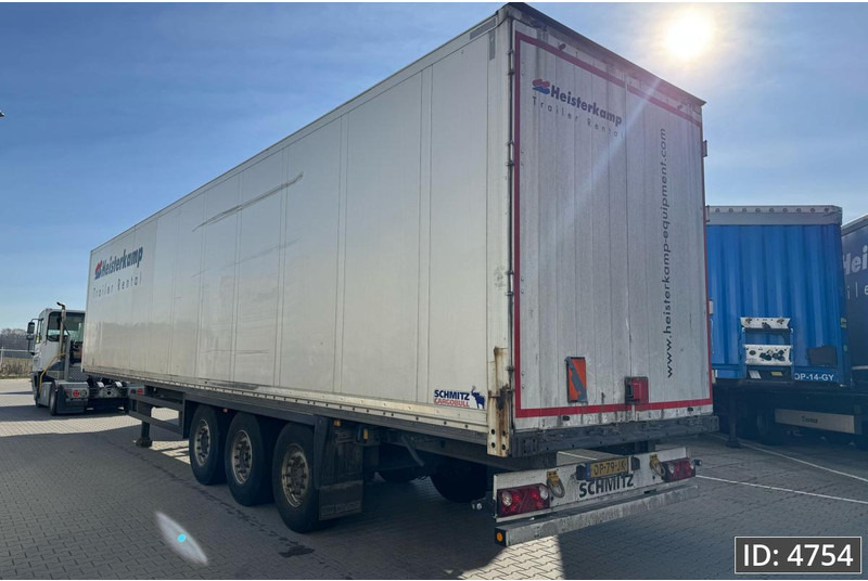 Gesloten oplegger Schmitz Cargobull SCB/S3B / Disk brakes / Double stock