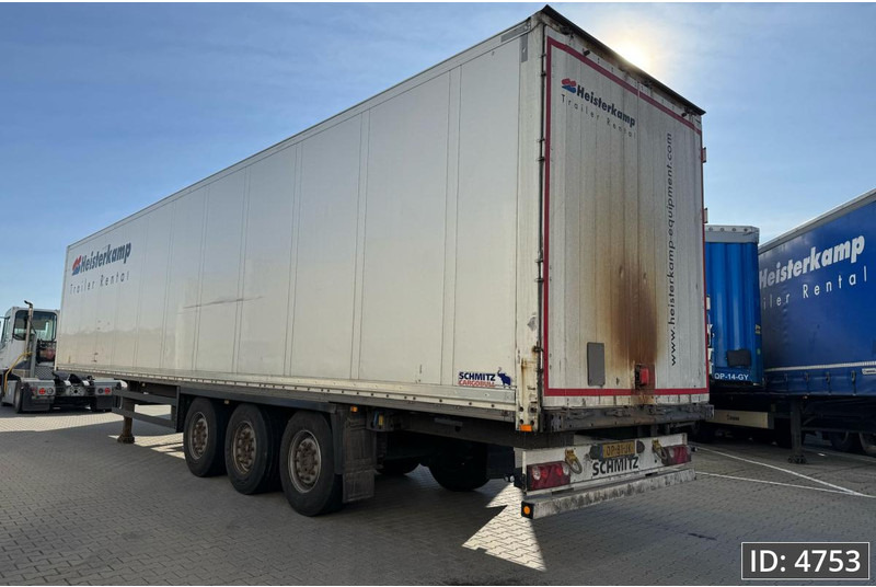 Gesloten oplegger Schmitz Cargobull SCB/S3B / Disk brakes / Double stock