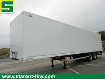 Gesloten oplegger Spier 2 Achs Plywood Koffertrailer, 2t. LBW, SAF