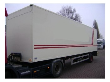 Tracon 1 as city koffer laadklep - gesloten oplegger