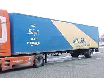 Tracon TDS 12 10 - gesloten oplegger