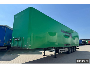 Gesloten oplegger Van Eck PT-3 / BPW Drum / Roll up door