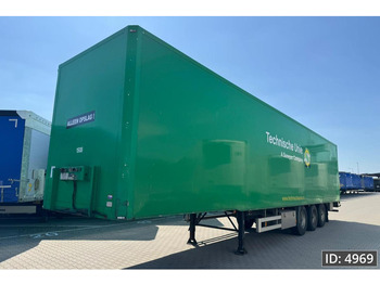 Gesloten oplegger Van Eck PT-3 / BPW Drum / Roll up door