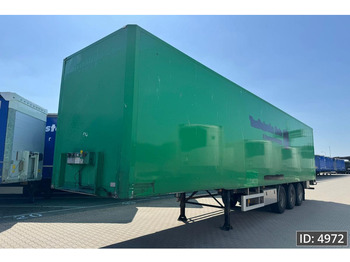 Gesloten oplegger Van Eck PT-3 / BPW Drum / Roll up door