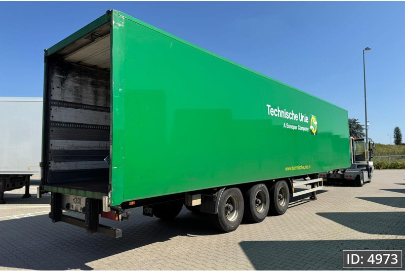 Gesloten oplegger Van Eck PT-3 / BPW Drum / Roll up door