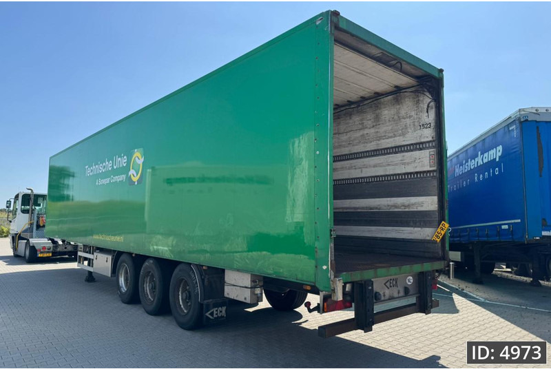 Gesloten oplegger Van Eck PT-3 / BPW Drum / Roll up door