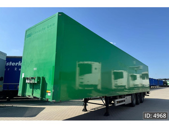 Gesloten oplegger Van Eck UT-3I / BPW Drum / Roll up door
