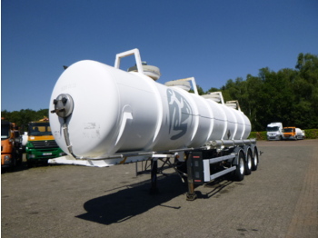 Tankoplegger voor het vervoer van chemicaliën Guhur Chemical ACID tank inox 24.6 m3 / 1 comp: afbeelding 1