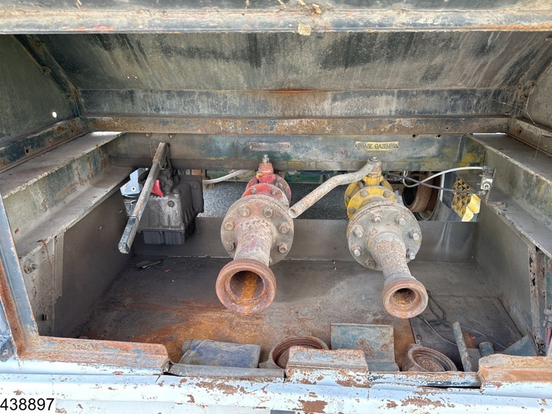 Tankoplegger Guhur Gas 48500 Liter, LPG GPL Butane gas, Steel suspension: afbeelding 7
