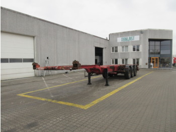 Chassis oplegger HFR high cube: afbeelding 1
