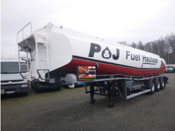 Tankoplegger voor het vervoer van brandstoffen Heil / Thompson Fuel tank alu 38 m3 / 5 comp + pump: afbeelding 1