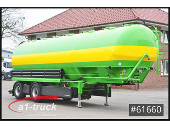 Tankoplegger voor het vervoer van silo Heitling - SDBH 51, Silo 51m³, Futter, Food, Len: afbeelding 1