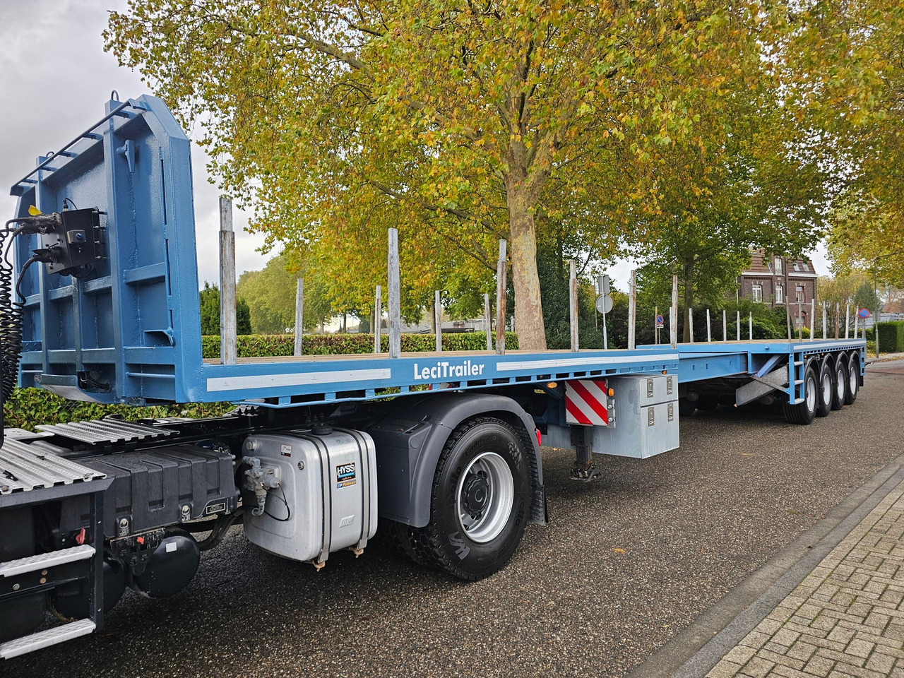Houtoplegger Leci Trailer P4 Long Material / Ballast Trailer