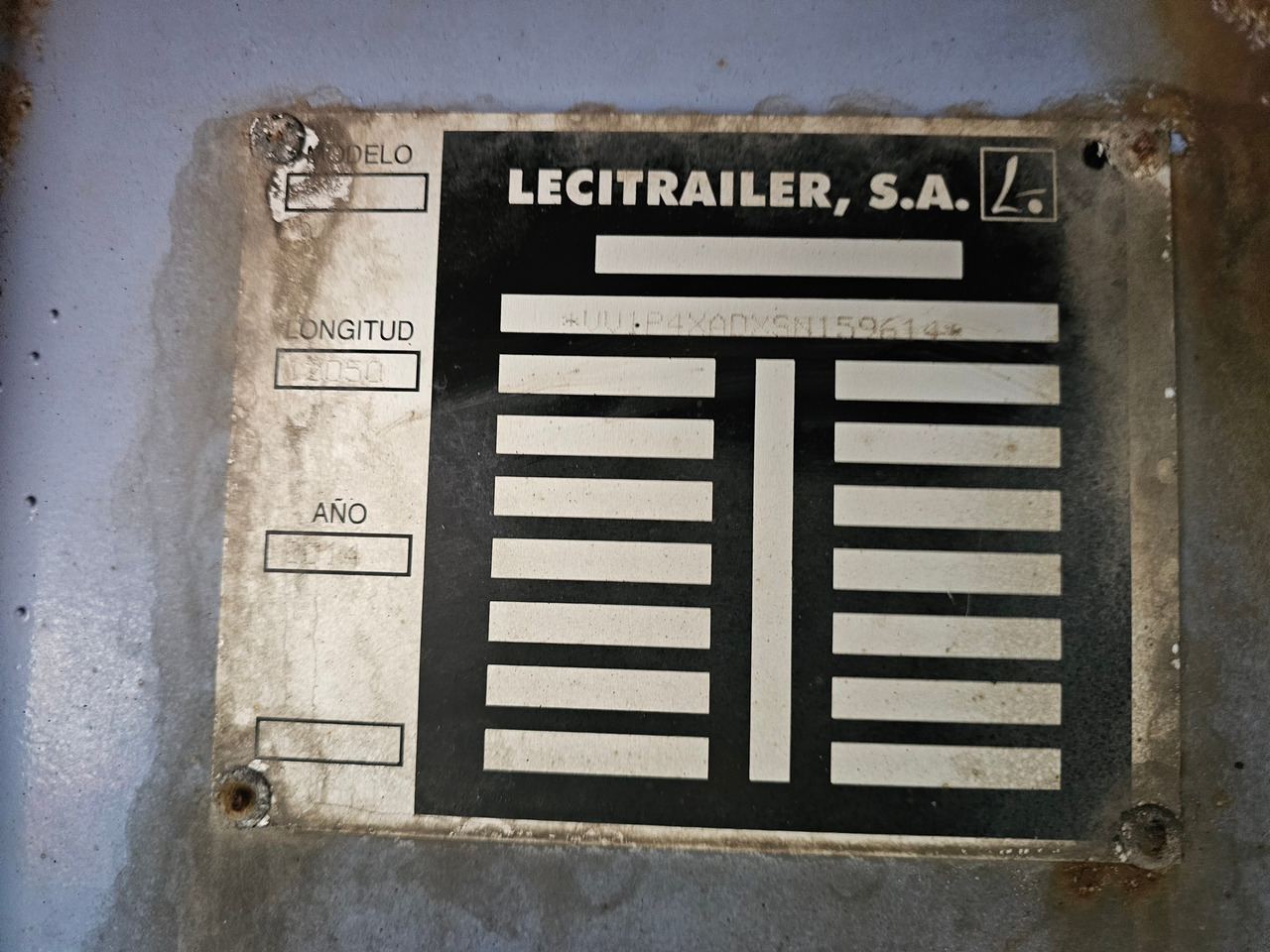 Houtoplegger Leci Trailer P4 Long Material / Ballast Trailer