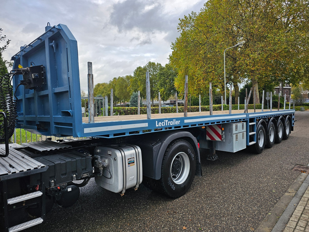 Houtoplegger Leci Trailer P4 Long Material / Ballast Trailer