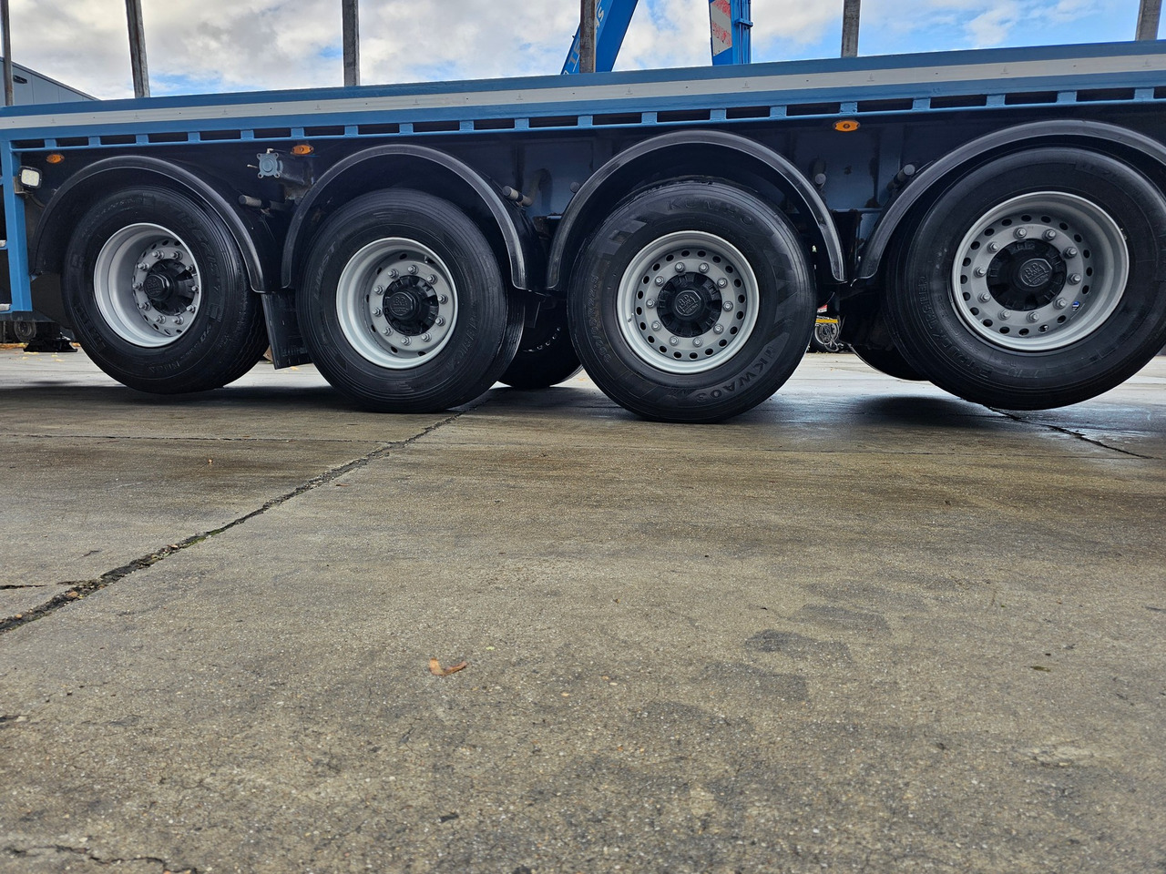 Houtoplegger Leci Trailer P4 Long Material / Ballast Trailer