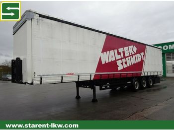 Huif oplegger Kögel Tautliner Light, XL u. Getränke Zertifikat, SAF