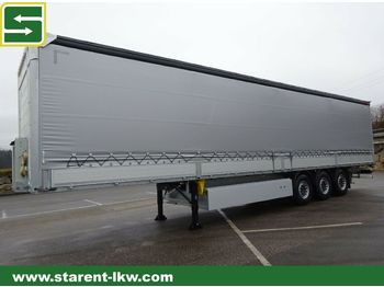 Huif oplegger Schmitz Cargobull Bordwandtautliner,Liftachse, XL-Zert., Palka