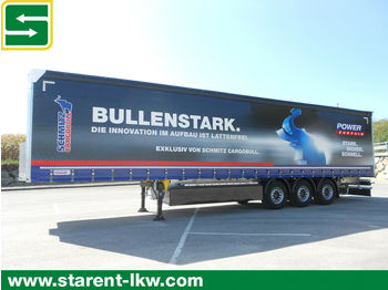 Huif oplegger Schmitz Cargobull Power Curtain, Liftachse,Paletten,XL+Getränke