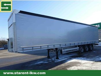 Huif oplegger Schmitz Cargobull Tautliner, Hubdach, Liftachse, ALU Latten