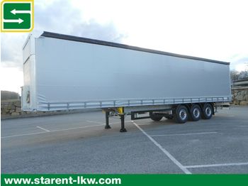 Huif oplegger Schmitz Cargobull Tautliner, Hubdach, Liftachse, XL+Getränke Zert.