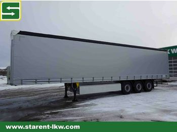 Huif oplegger Schmitz Cargobull Tautliner, Liftachse, Palettenkasten, ALU-Latten