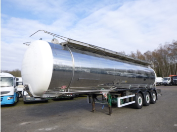 Tankoplegger voor het vervoer van chemicaliën Indox Chemical tank inox 35 m3 / 1 comp: afbeelding 1