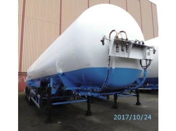 Tankoplegger voor het vervoer van gas KLAESER GAS, Cryogenic, Oxygen, Argon, Nitrogen: afbeelding 1