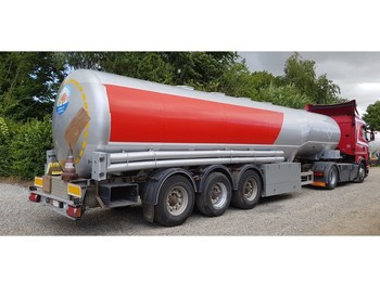 Tankoplegger Kässbohrer 40000 L ADR Tanktrailer Petrol/Fuel ADR: afbeelding 1
