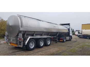 Tankoplegger voor het vervoer van melk Kässbohrer Tanktrailer - 32000 Liter Inox, Iso, Chipcleaning, Air: afbeelding 1