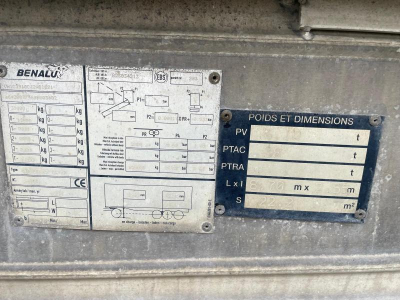 Kipper oplegger Benalu