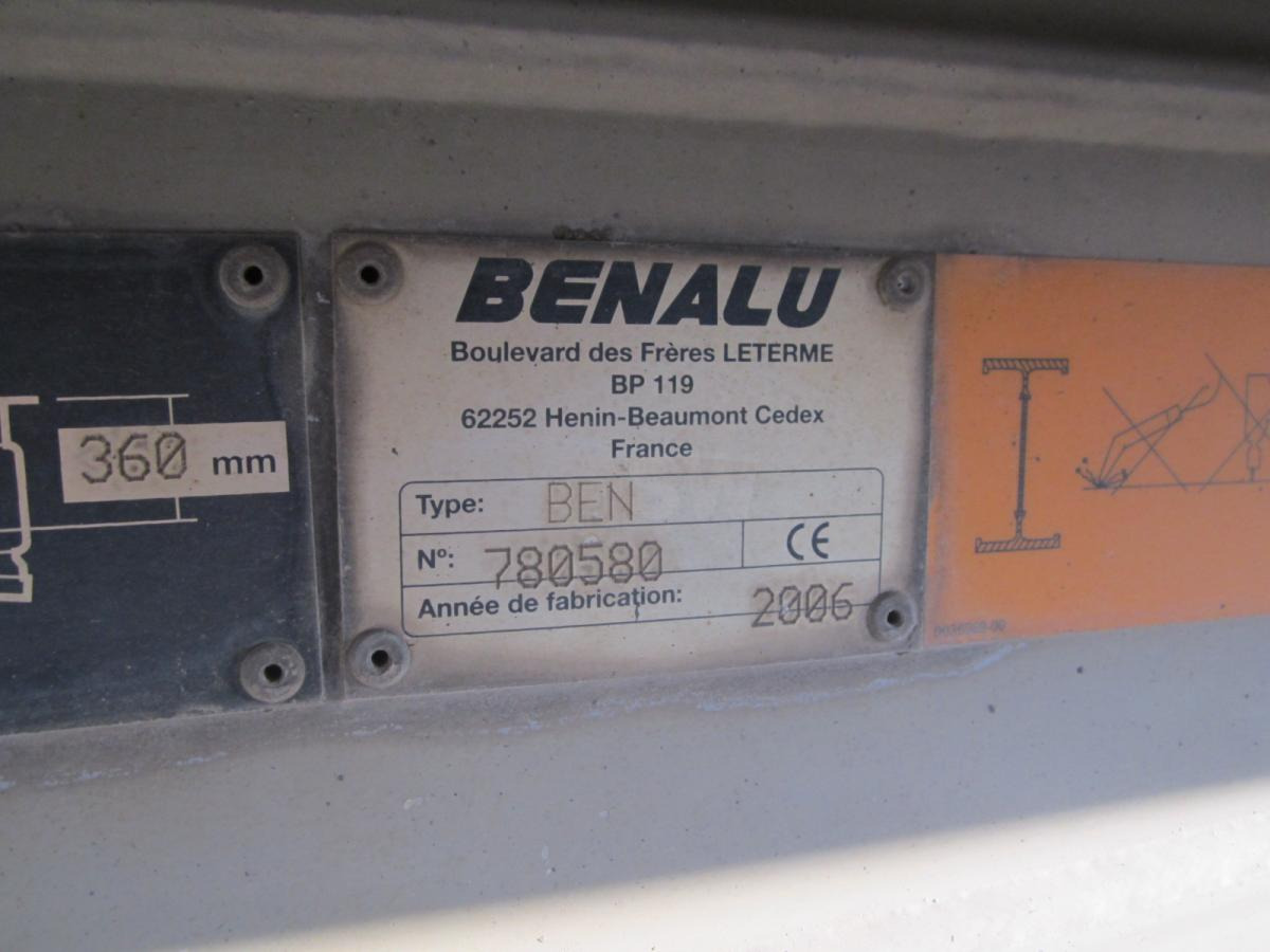 Kipper oplegger Benalu