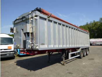 Dennison Tipper trailer alu 46.5m3 + tarpaulin - Kipper oplegger
