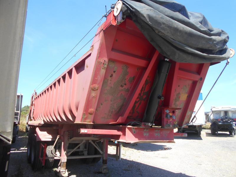 Kipper oplegger Fruehauf