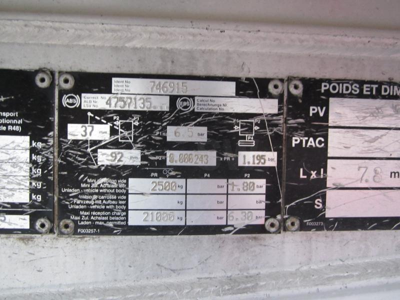 Kipper oplegger General Trailers