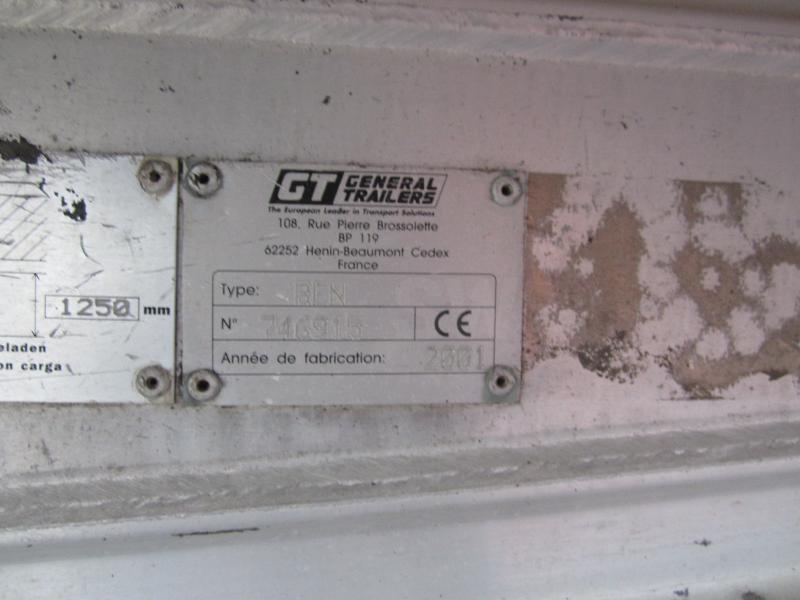 Kipper oplegger General Trailers