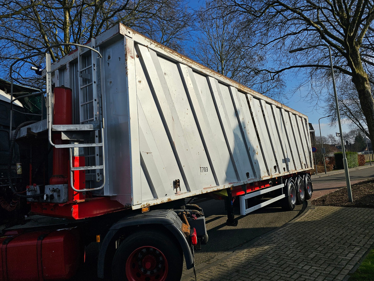 Kipper oplegger KH Trailer S42B Scraptipper 68 M3