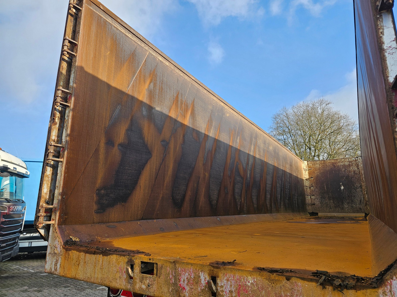 Kipper oplegger KH Trailer S42B Scraptipper 68 M3