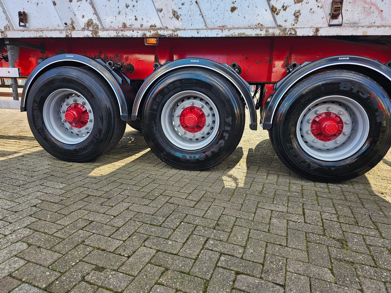 Kipper oplegger KH Trailer S42B Scraptipper 68 M3