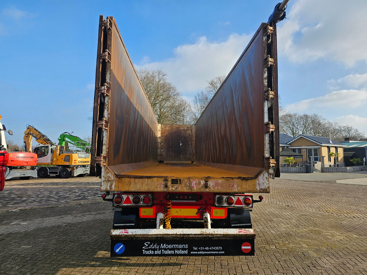 Kipper oplegger KH Trailer S42B Scraptipper 68 M3