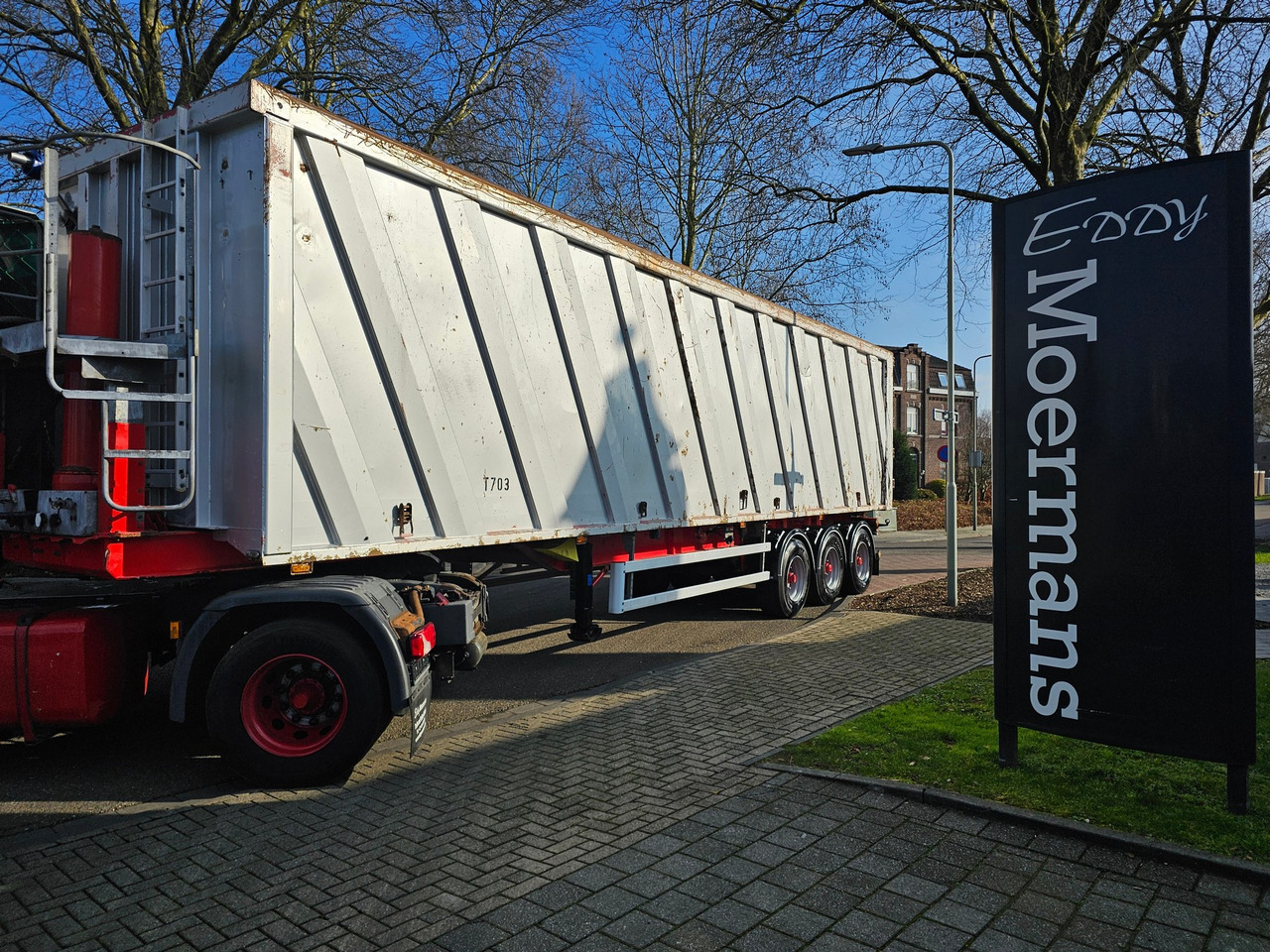 Kipper oplegger KH Trailer S42B Scraptipper 68 M3