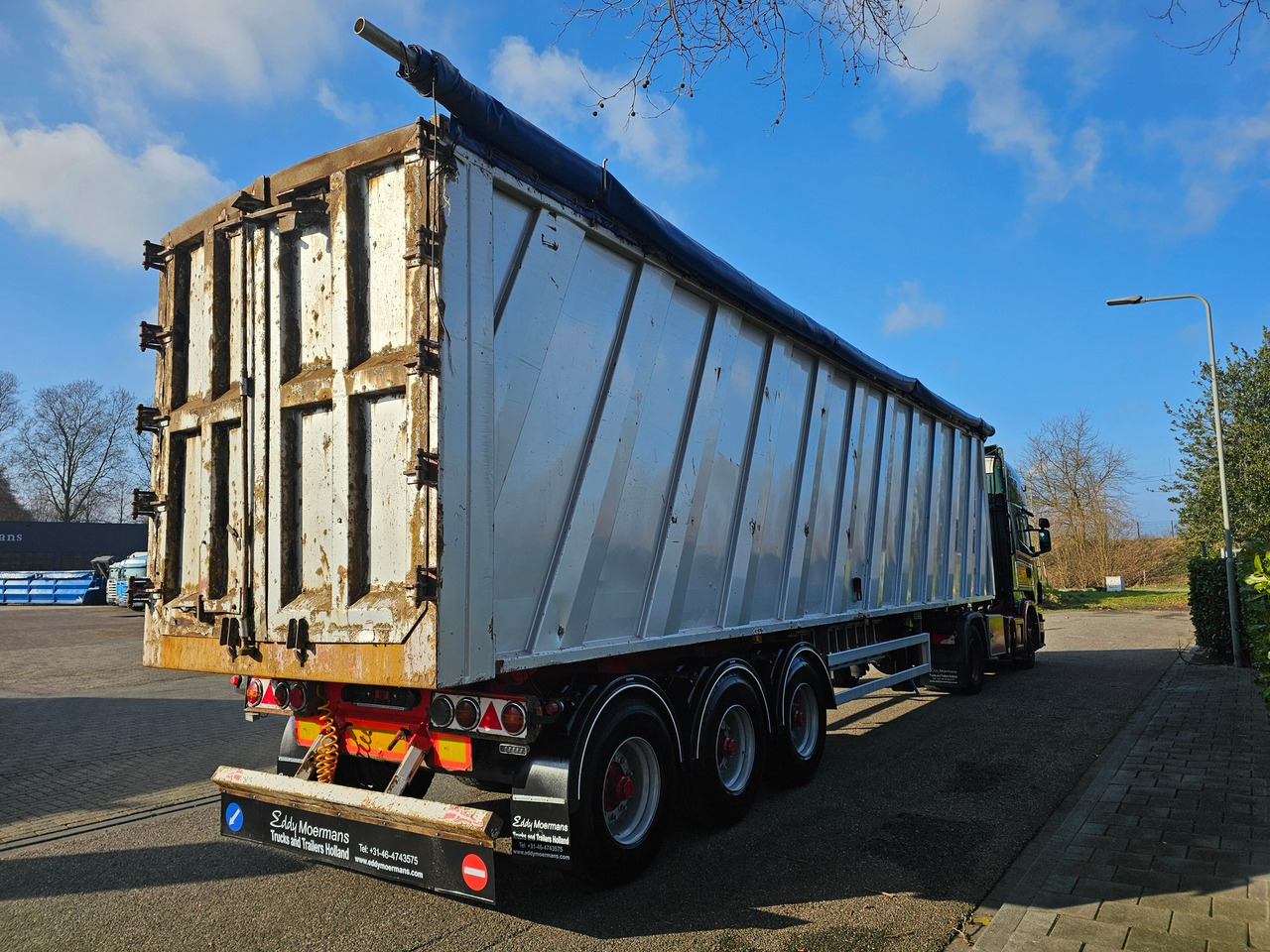 Kipper oplegger KH Trailer S42B Scraptipper 68 M3
