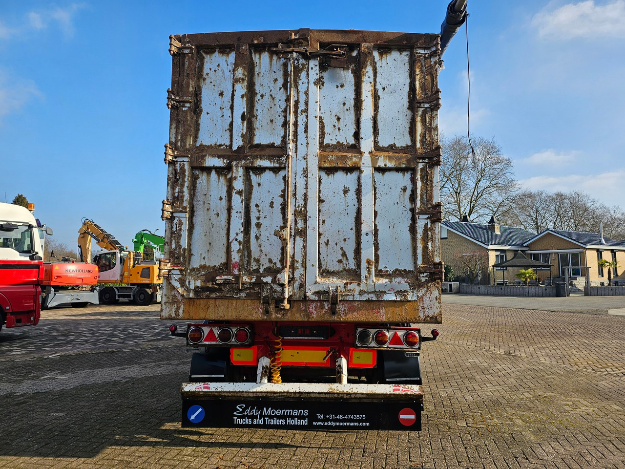 Kipper oplegger KH Trailer S42B Scraptipper 68 M3