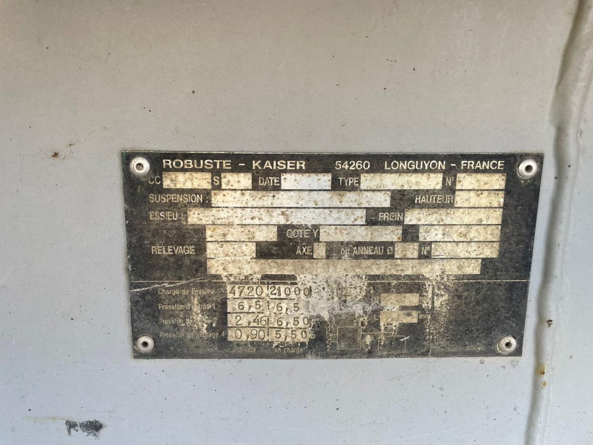 Kipper oplegger Kaiser