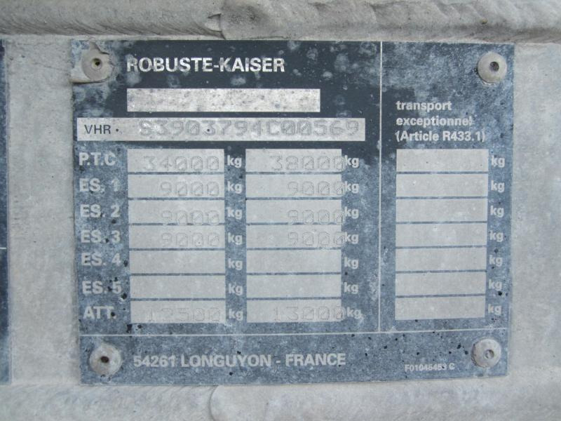 Kipper oplegger Kaiser