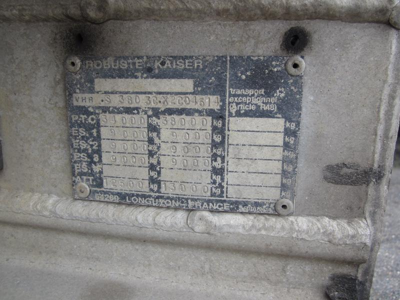 Kipper oplegger Kaiser