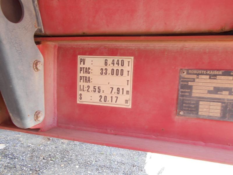 Kipper oplegger Kaiser