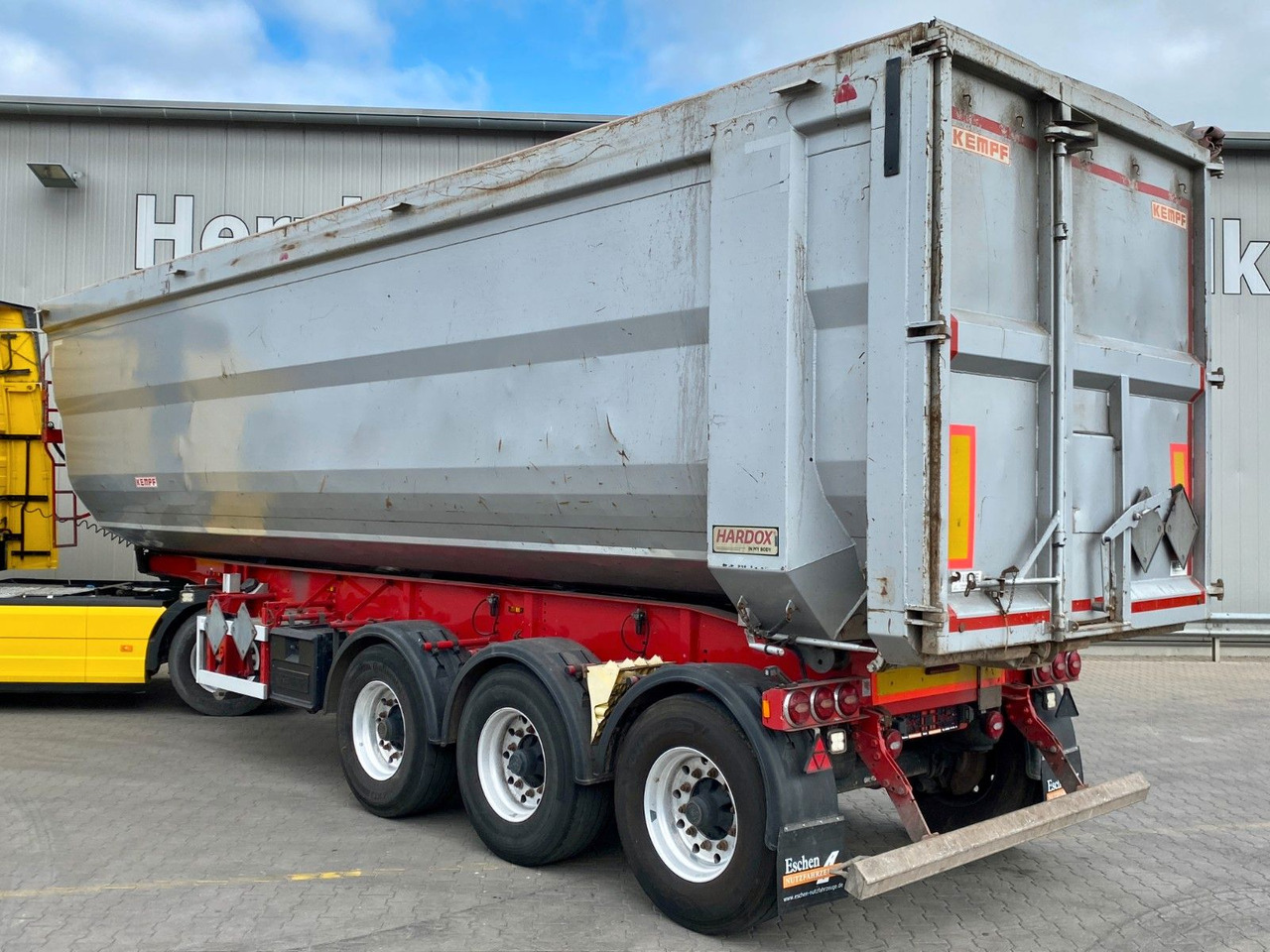 Kipper oplegger Kempf SKM 35/3 | Stahl 48m³*Getreideschieber*Lift*BPW