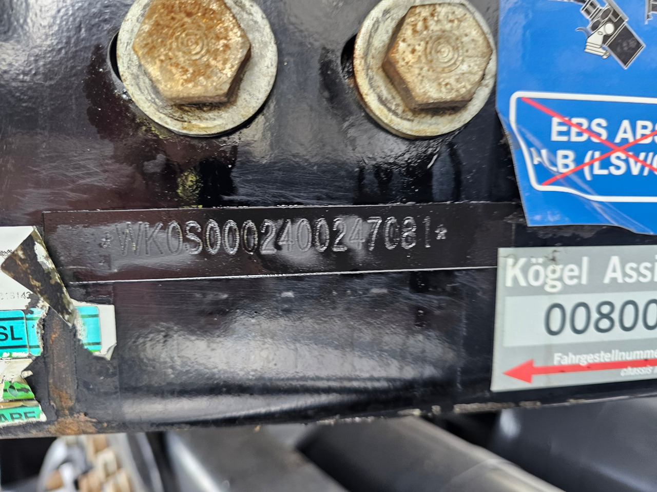 Kipper oplegger Kögel SKM24